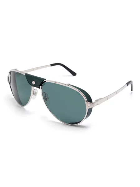 Ochelari de soare Cartier Eyewear argintiu