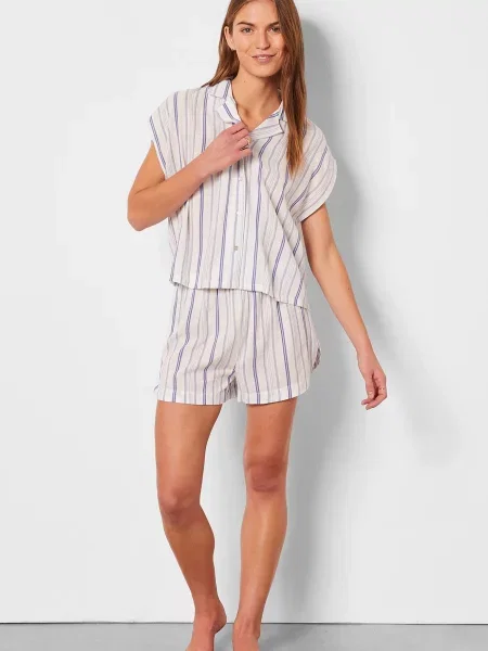 Смугаста піжама Etam біла