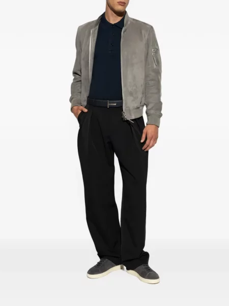 Scurt tricou polo Tom Ford albastru