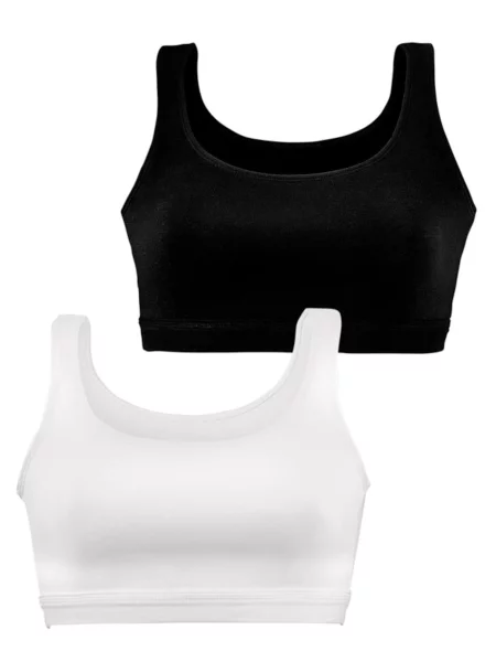 PETITE FLEUR Grudnjak crna bijela