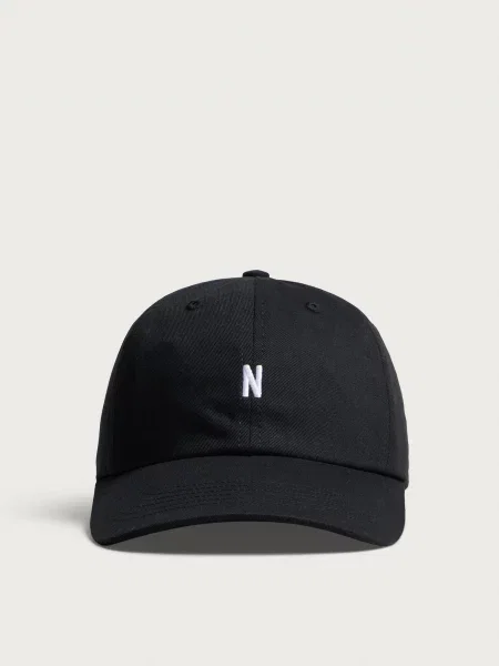 Czapka z daszkiem Norse Projects czarna