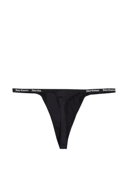 Stringai Juicy Couture su autografu juoda