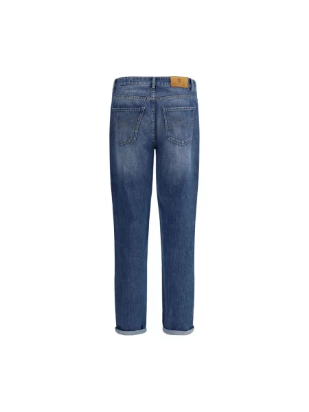 Jeansy Brunello Cucinelli niebieskie
