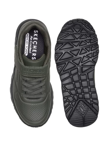 Skechers Sneakersy Uno Lite Vendox Tmavo zelená