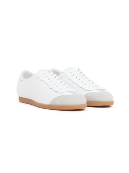 Sneakersy Maison Margiela skórzane białe