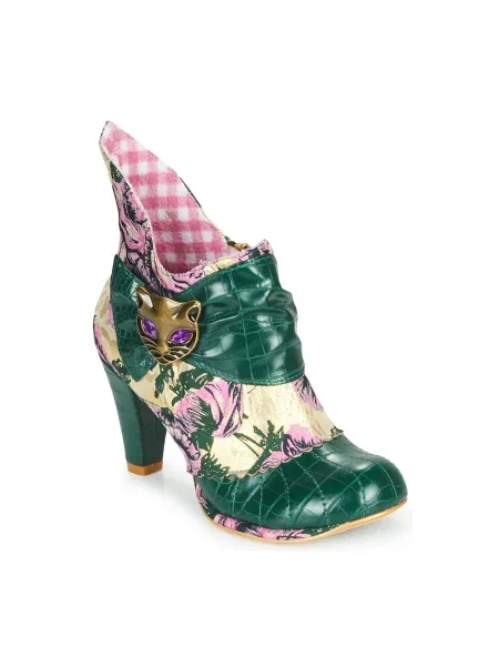 Gležnjarji Irregular Choice zelena