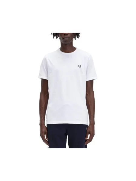 T-shirt FRED PERRY Ringer Tee White S biała