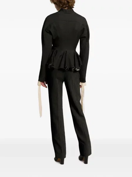 Pantaloni Alberta Ferretti negru
