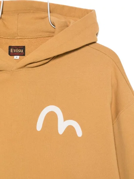 Hanorac cu glugă Evisu galben