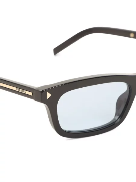 Ochelari de soare Prada Eyewear cu autograf negru