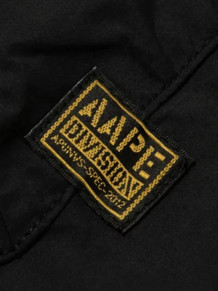 Šortky cargo Aape By *a Bathing Ape® s autogramem černé