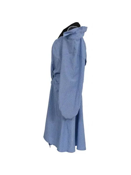 Rochie tip cămașă Maje albastru