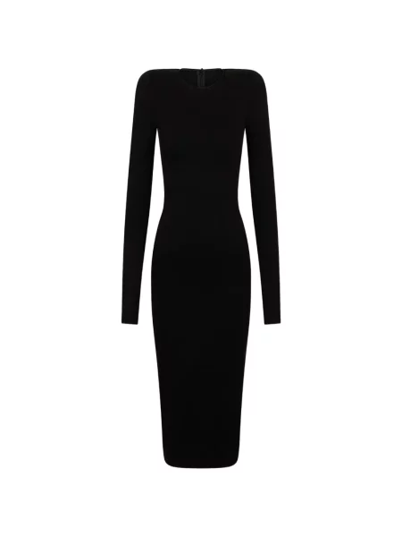 Lung rochie midi Dsquared2 negru