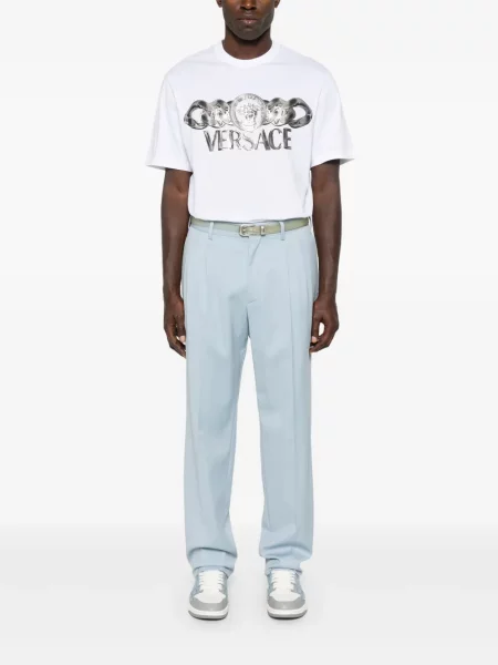Tricou Versace cu imagine alb