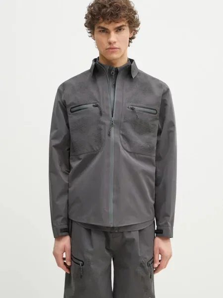 Košulja Alpha Industries siva