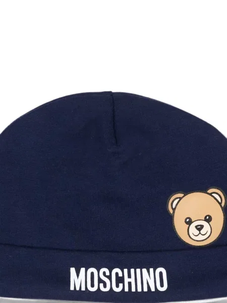 Czapka dziecięca Moschino niebieska