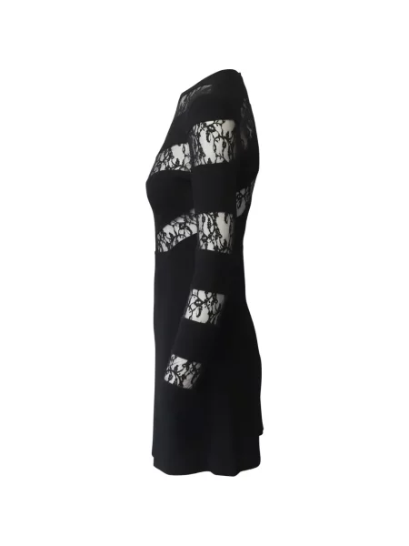 Rochie Sandro din dantelă de costum negru