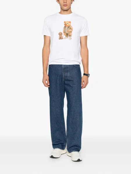 Tricou Baron Filou cu imagine alb