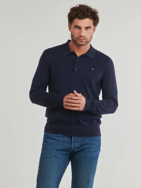 TOMMY HILFIGER Pulóver sötétkék
