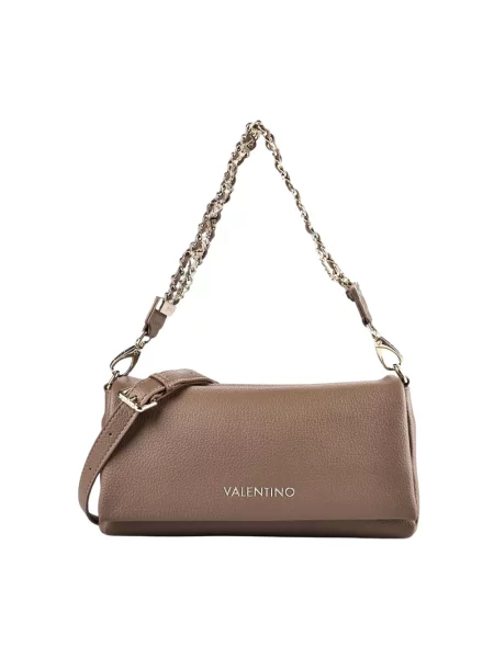 Valentino Bags torebka crossbody z imitacji skóry LENA beżowa