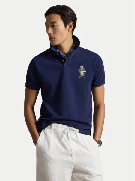 Поло Polo Ralph Lauren синее