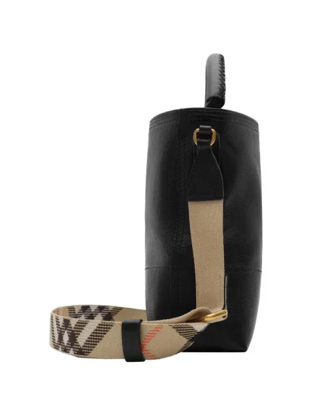 Mini geantă bucket Burberry mini negru