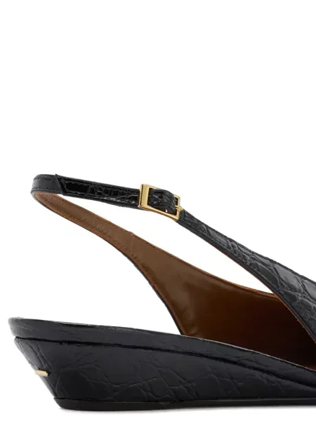 Salonke Giuseppe Zanotti s punim potplatom s printom crna