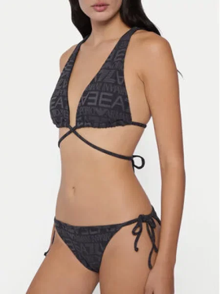 Plavky Emporio Armani šedé