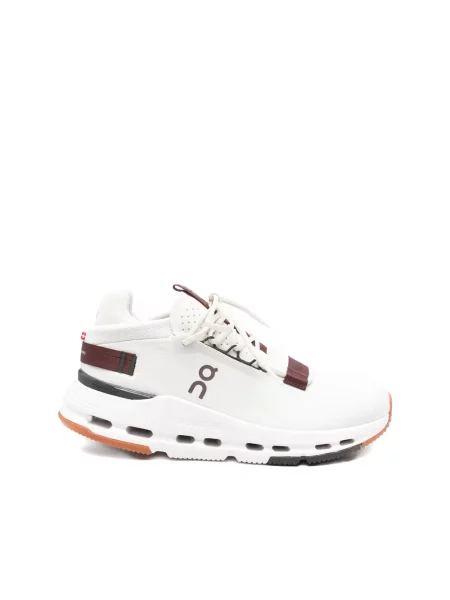 On Sneakersy Cloudnova 2 weiss białe