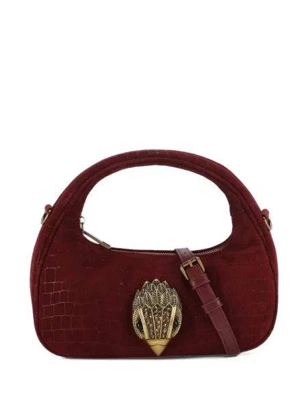 Oxford Kurt Geiger London din țesătură twill roșu
