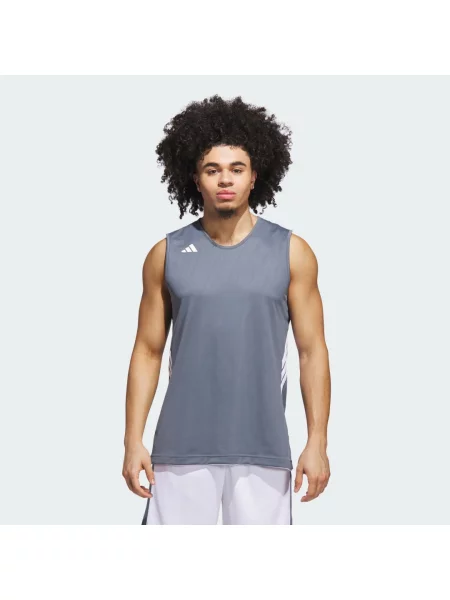 Koszulka 3G Speed Reversible Basketball AEROREADY biała