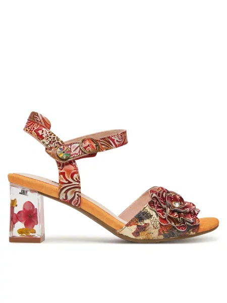 Босоніжки Laura Vita Lucieo 25 Оранжевий