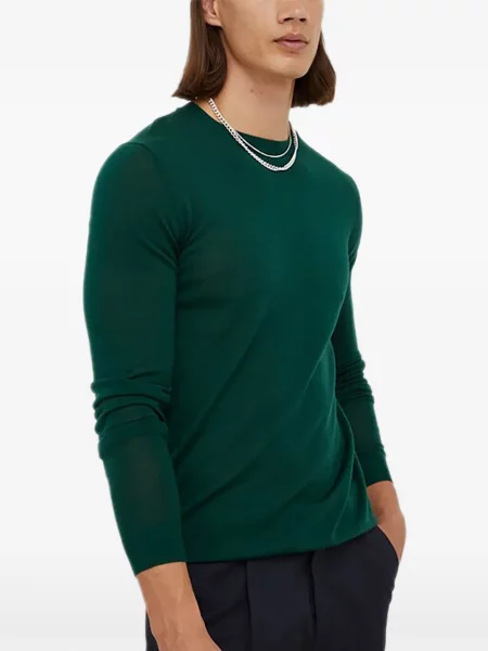 Pulover de lână Bruuns Bazaar de lână verde