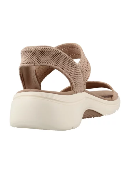 Sandály Skechers béžové
