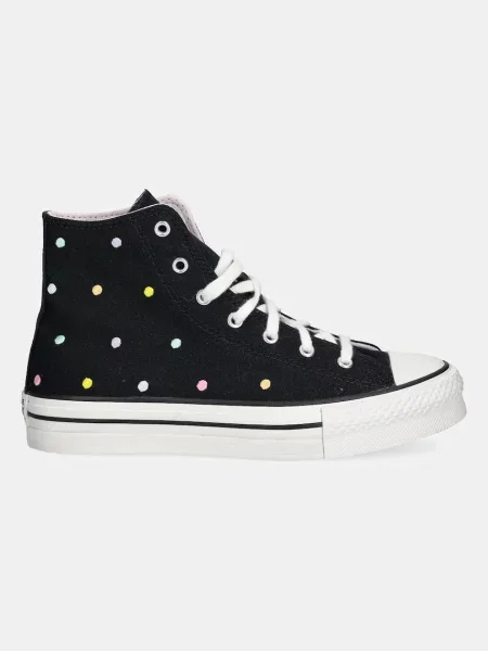 Converse teniși copii Chuck Taylor All Star EVA Lift negru
