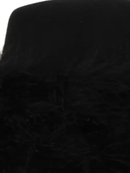 Căciulă Stephen Jones de lână cu pene negru
