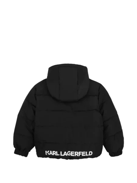 Kurtka dziecięca Karl Lagerfeld czarna