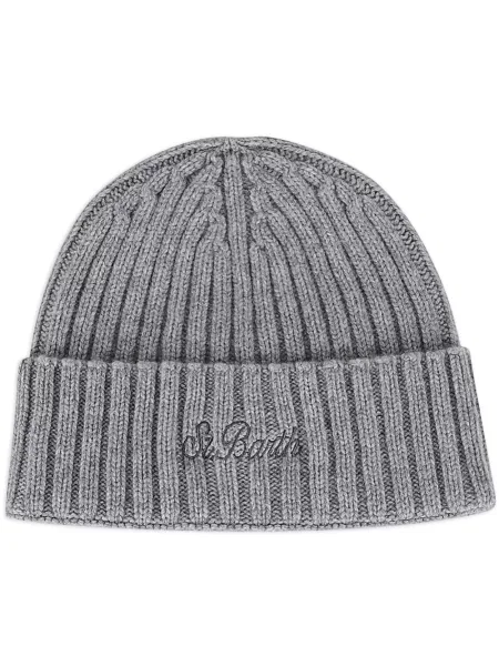 Căciulă Mc2 Saint Barth cu broderie gri