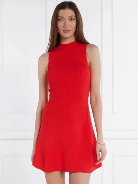 Desigual Rochie | stretch roșu