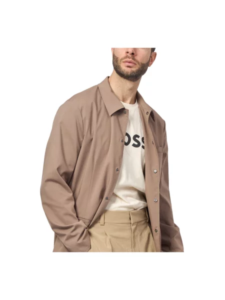 Kurtka koszulowa Armani Exchange beżowa