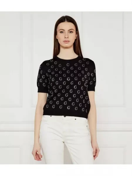 GUESS Bluză JASMINE negru