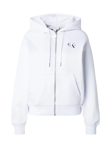 Calvin Klein Jeans Hanorac alb