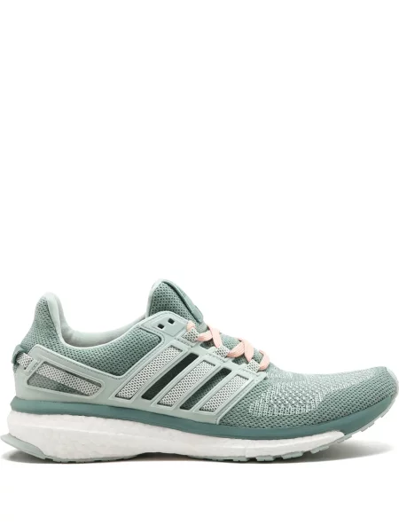 Pantaloni Adidas alergare cu autograf gri