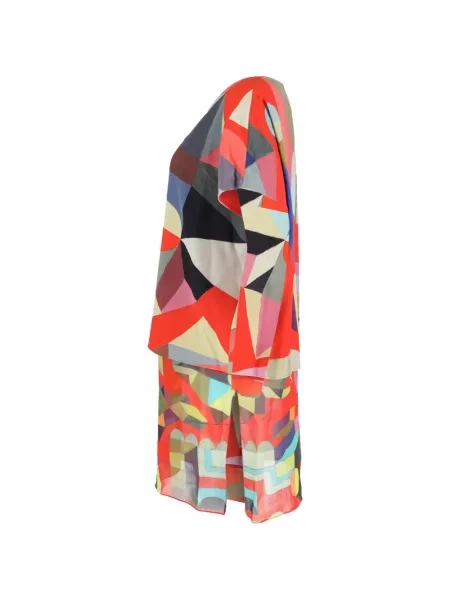 Rochie mini Akris de costum roșu