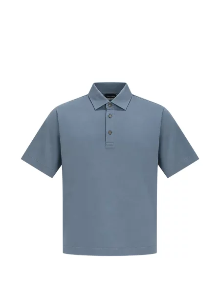 Scurt tricou polo Tombolini albastru