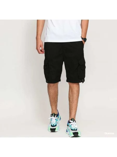 Къси панталони Urban Classics Double Pocket Cargo Short Black XXL черно