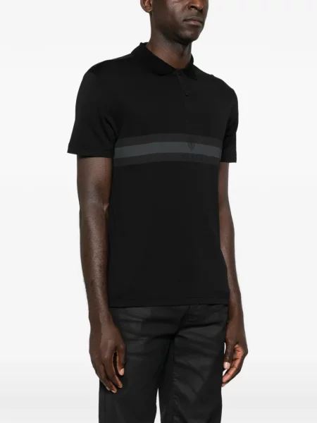 Tricou polo Gucci cu imagine negru