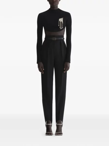 Cropp top Mugler negru