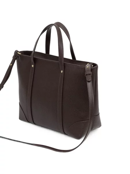 Kabelka Armani Exchange hnedá