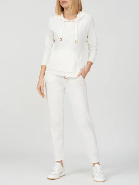 Спортивные штаны Elisabetta Franchi белые